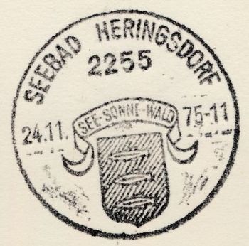 Wappen von Heringsdorf (Usedom)/Coat of arms (crest) of Heringsdorf (Usedom)