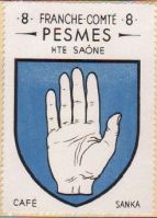 Blason de Pesmes/Arms of Pesmes