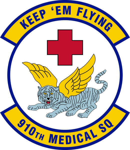 File:910th Medical Squadron, US Air Force.png