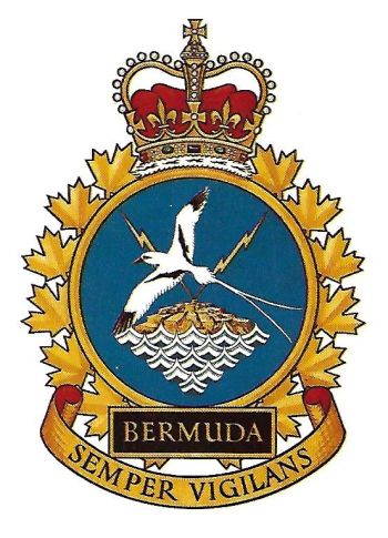 Coat of arms (crest) of the Canadian Forces Station Bermuda, Canada