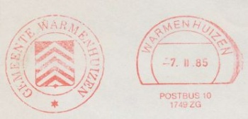 Wapen van Warmenhuizen/Coat of arms (crest) of Warmenhuizen