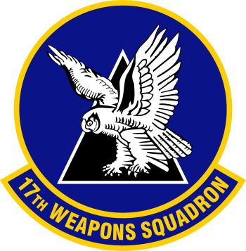 Coat of arms (crest) of the 17th Weapons Squadron, US Air Force