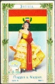 Arms, Flags and Folk Costume trade card Natrogat Bolivien