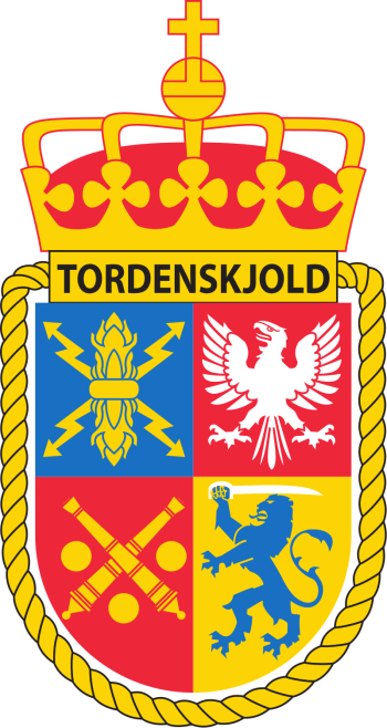 Coat of arms (crest) of the Naval Training Establishment KNM Tordenskjold, Norwegian Navy