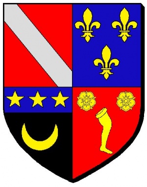 Blason de Caux/Arms (crest) of Caux