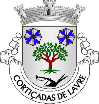 Brasão de Cortiçadas de Lavre/Arms (crest) of Cortiçadas de Lavre