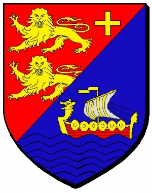 Blason de Hermanville-sur-Mer/Arms (crest) of Hermanville-sur-Mer