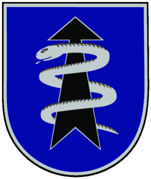 Coat of arms (crest) of the Rapid Intervention Forces Medical Service Command, Germany