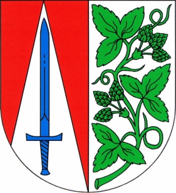Arms (crest) of Liběšice (Louny)