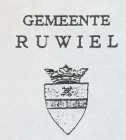 Wapen van Ruwiel/Arms (crest) of Ruwiel