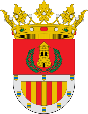 Escudo de Caudiel/Arms (crest) of Caudiel