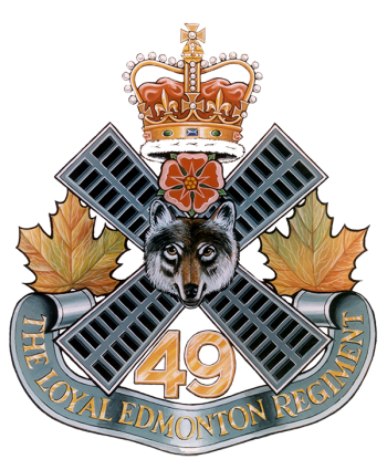 Coat of arms (crest) of the The Loyal Edmonton Regiment (4th Battalion, Princess Patricia's Canadian Light Infantry), Canadian Army
