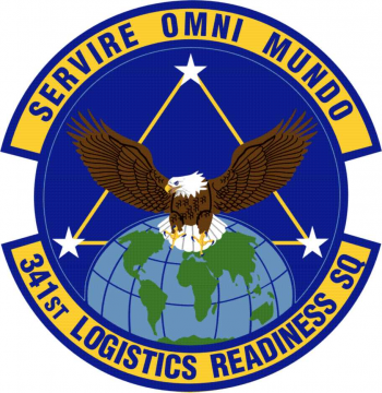 Coat of arms (crest) of the 341st Logistics Readiness Squadron, US Air Force