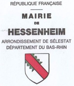 Blason de Hessenheim/Coat of arms (crest) of {{PAGENAME
