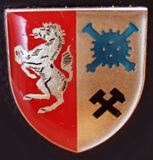 Coat of arms (crest) of the 7th Maintenance Battalion, German Army