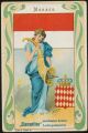 Arms, Flags and Folk Costume trade card Diamantine Monako