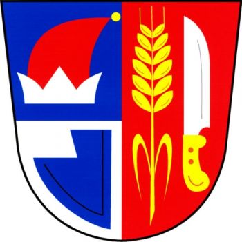 Arms (crest) of Počenice-Tetětice