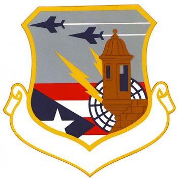 Coat of arms (crest) of the Puerto Rico Air National Guard, US