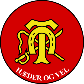 Coat of arms (crest) of the 1st Logistics Battalion, The Train Regiment, Danish Army