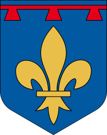 Coat of arms (crest) of the 9th Departemental Gendarmerie Legion - Marseille, France