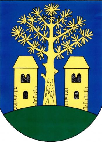 Arms (crest) of Borovany (Písek)