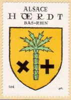 Blason de Hœrdt/Arms (crest) of Hœrdt