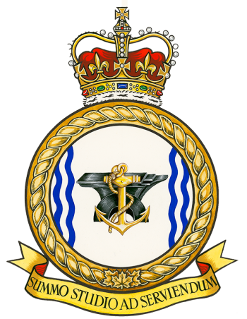 Coat of arms (crest) of the Naval Engineering Test Establishment, Canada
