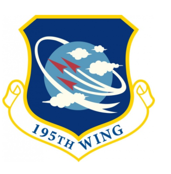 Coat of arms (crest) of the 195th Wing, California Air National Guard