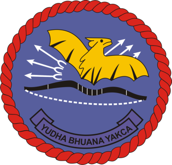 Coat of arms (crest) of the 3rd Air Defence Artillery Battalion, Indonesian Army