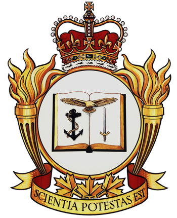 Coat of arms (crest) of the Canadian Forces College, Canada