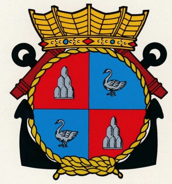 Coat of arms (crest) of the Zr.Ms. Van Kinsbergen, Netherlands Navy
