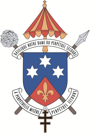 Arms (crest) of Basilica of Our Lady of Perpetual Help, Paris