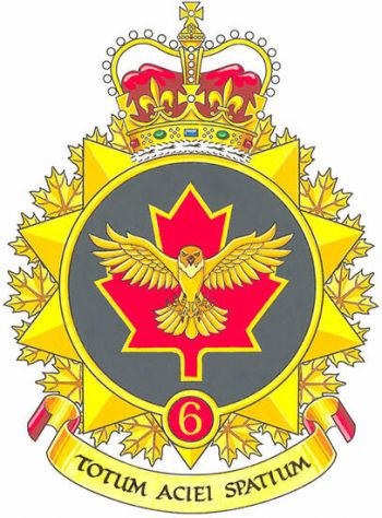 Coat of arms (crest) of 6 Canadian Combat Support Brigade, Canadian Army