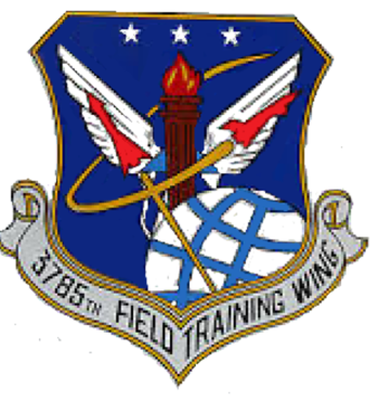 Coat of arms (crest) of the 3785th Field Training Wing, US Air Force