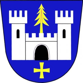 Arms (crest) of Hrádek (Ústí nad Orlicí)