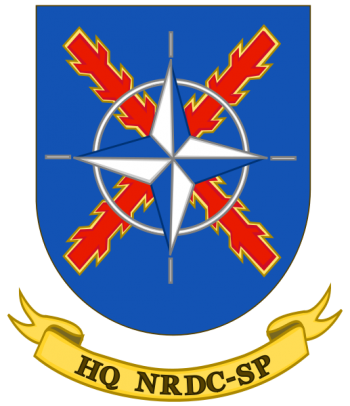Coat of arms (crest) of the Headquarters NATO Rapid Deployable Corps - Spain