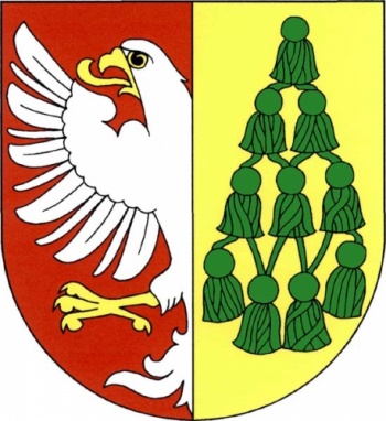 Arms (crest) of Vestec (Praha-západ)