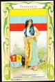 Arms, Flags and Folk Costume trade card Diamantine Venezuela