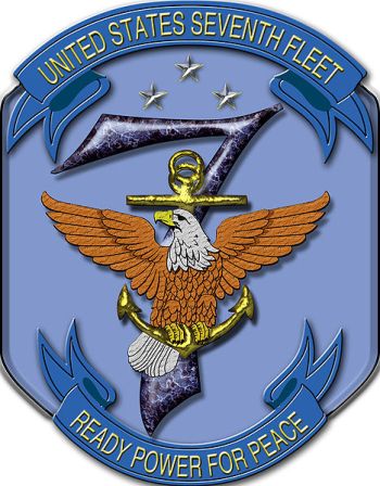 Coat of arms (crest) of the 7th Fleet, US Navy