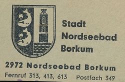 Wappen von Borkum/Arms (crest) of Borkum