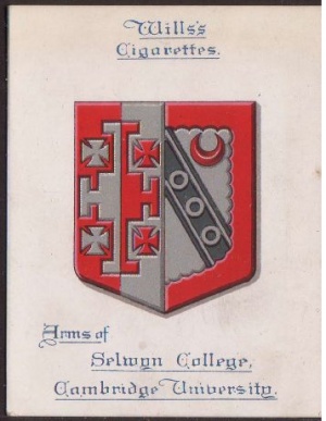 Coat of arms (crest) of Selwyn College (Cambridge University)