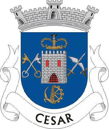 Brasão de Cesar/Arms (crest) of Cesar