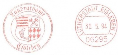 Wappen von Mansfelder Seekreis/Coat of arms (crest) of Mansfelder Seekreis