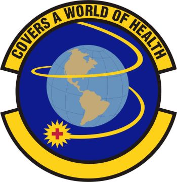 Coat of arms (crest) of the 4th Operational Medical Readiness Squadron, US Air Force