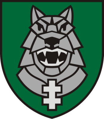 Coat of arms (crest) of the Iron Wolf Mechanized Infantry Brigade, Lithuanian Army
