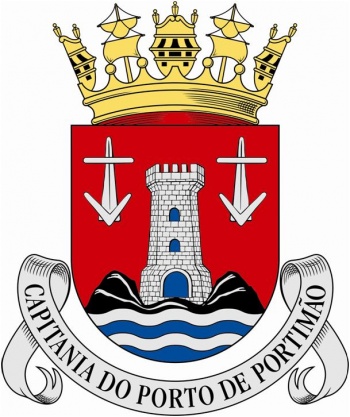 Coat of arms (crest) of the Harbour Captain of Portimão, Portuguese Navy