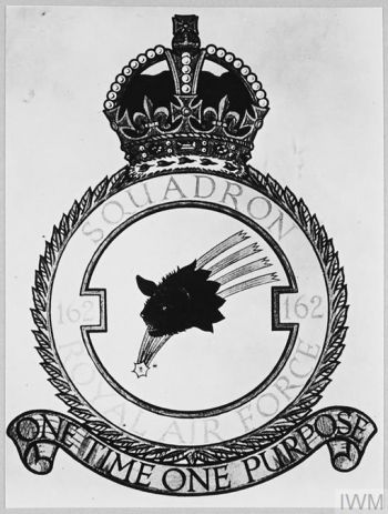 Coat of arms (crest) of the No 162 Squadron, Royal Air Force