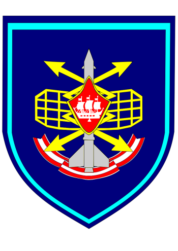 Coat of arms (crest) of the 334th Radio-Technical Regiment, Air and Space Forces, Russia