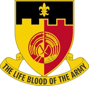 Coat of arms (crest) of 64th Support Battalion, US Army