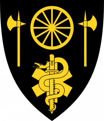 Coat of arms (crest) of the Host Nation Support Battalion, Norwegian Army